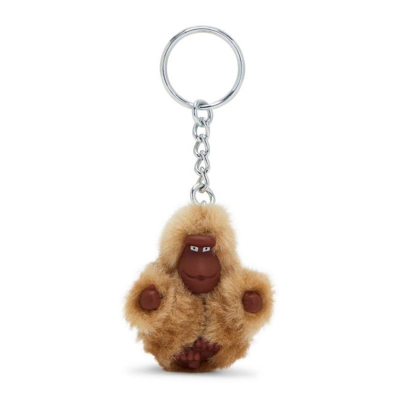 Beige Kipling Sven Extra Small Keychains | UAE-K1044L