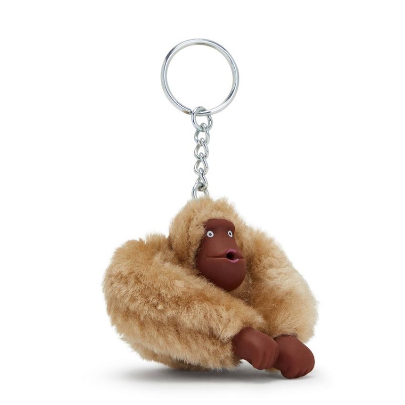 Beige Kipling Sven Small Keychains | UAE-K1075E