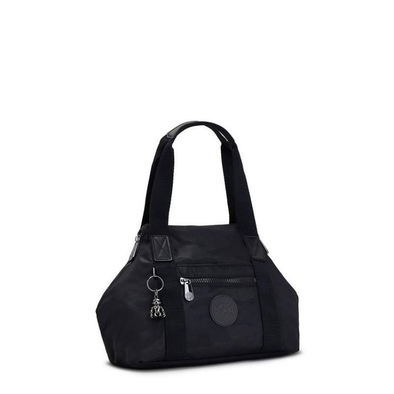 Black Camo Kipling Art Mini Shoulder Bags | UAE-K1928B