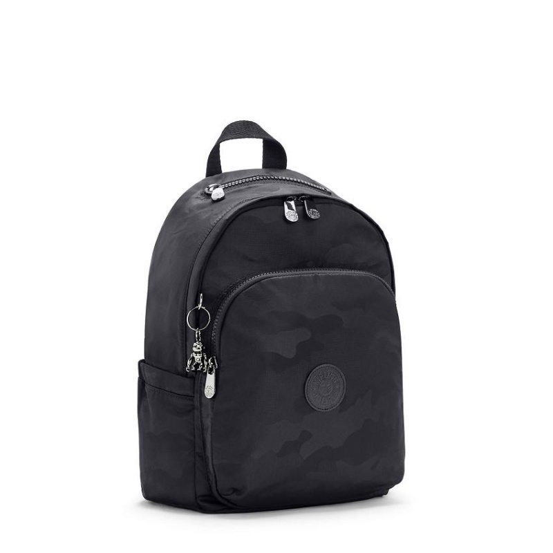 Black Camo Kipling Delia Fashion Backpacks | UAE-K1262J