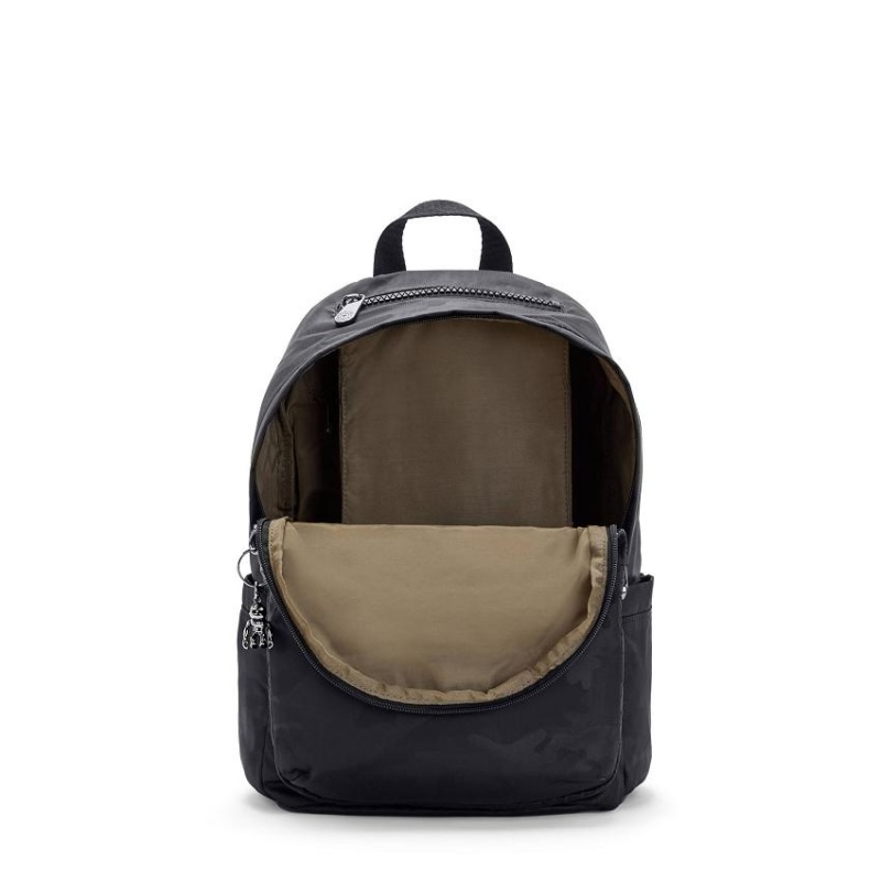 Black Camo Kipling Delia Fashion Backpacks | UAE-K1262J