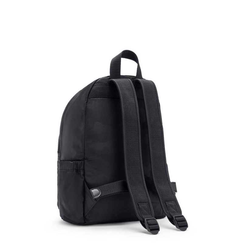 Black Camo Kipling Delia Fashion Backpacks | UAE-K1262J