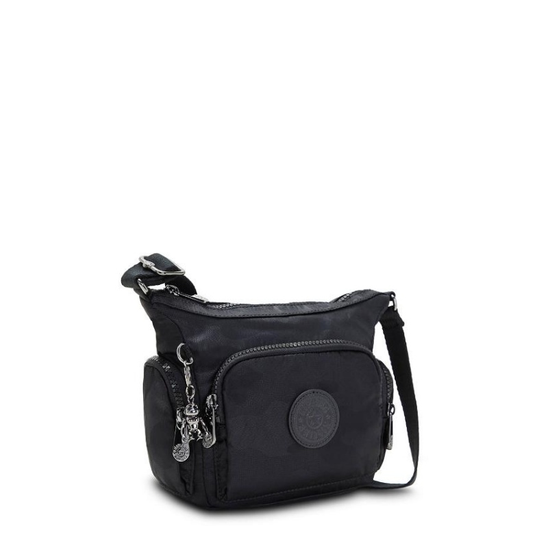 Black Camo Kipling Gabbie Mini Crossbody Bags | UAE-K1576B