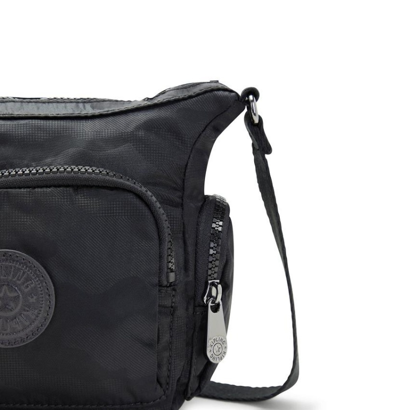 Black Camo Kipling Gabbie Mini Crossbody Bags | UAE-K1576B