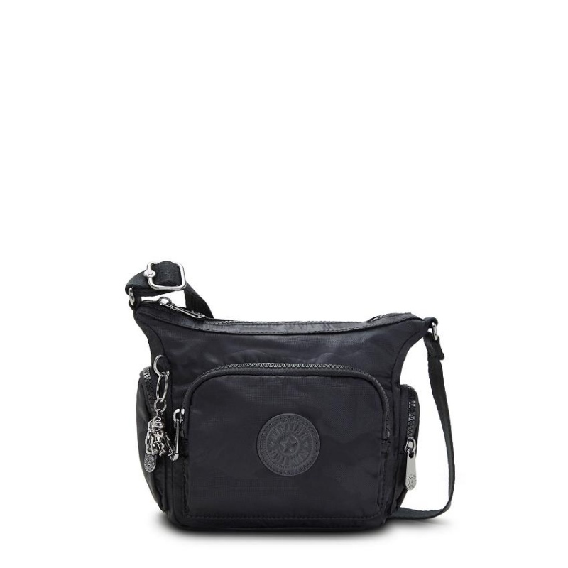 Black Camo Kipling Gabbie Mini Crossbody Bags | UAE-K1576B