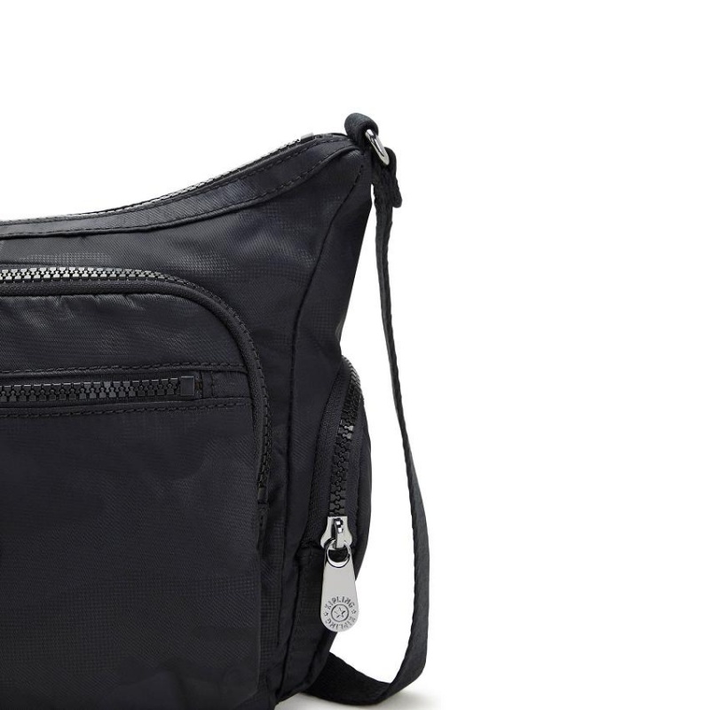 Black Camo Kipling Gabbie Small Crossbody Bags | UAE-K1596G