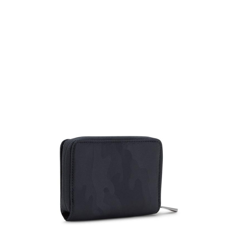 Black Camo Kipling Money Love Wallets | UAE-K1187F