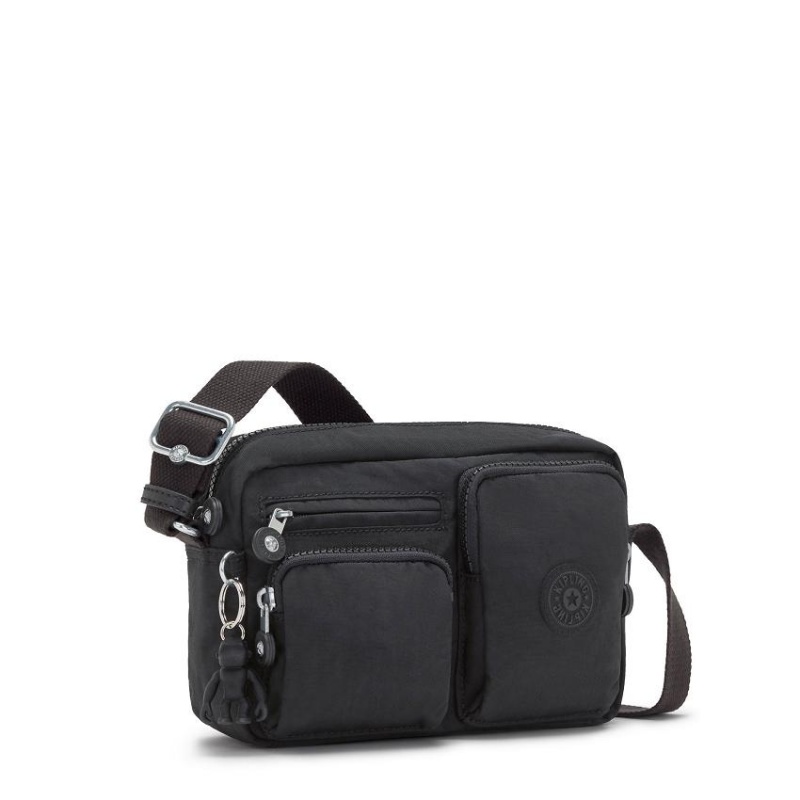 Black Kipling Albena Crossbody Bags | UAE-K1485Z