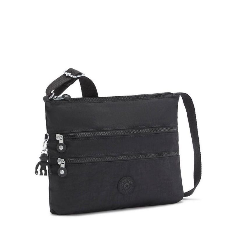 Black Kipling Alvar Crossbody Bags | UAE-K1492M