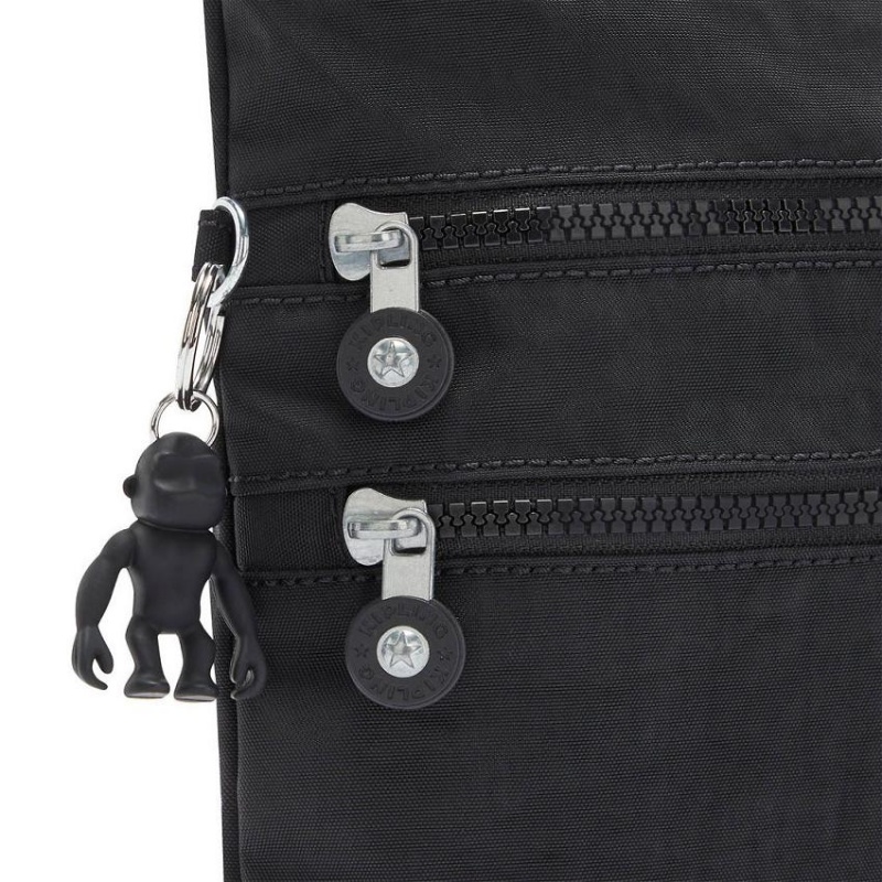 Black Kipling Alvar Crossbody Bags | UAE-K1492M