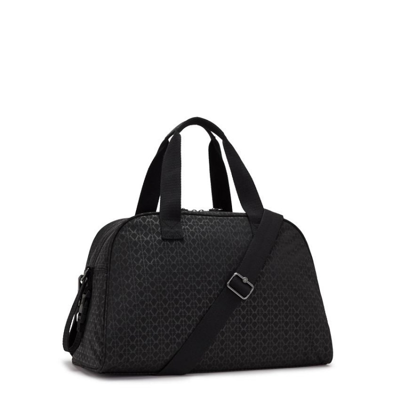 Black Kipling Camama Shoulder Bags | UAE-K1933F