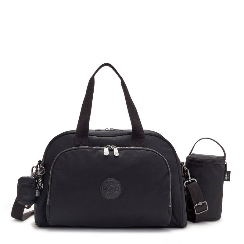 Black Kipling Camama Tote Bags | UAE-K1762R