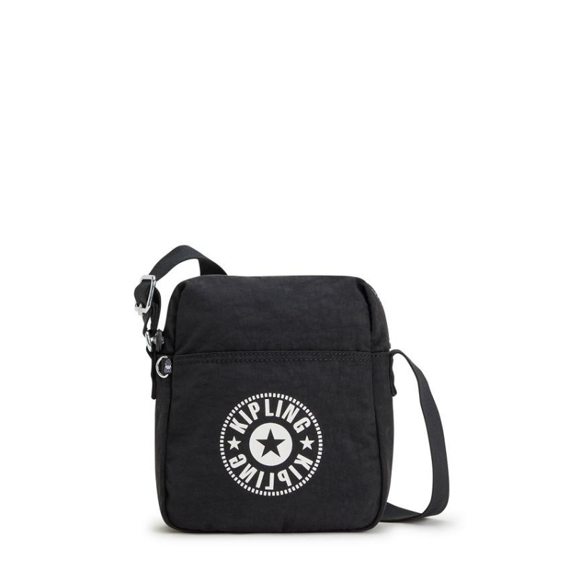 Black Kipling Chaz Crossbody Bags | UAE-K1533N