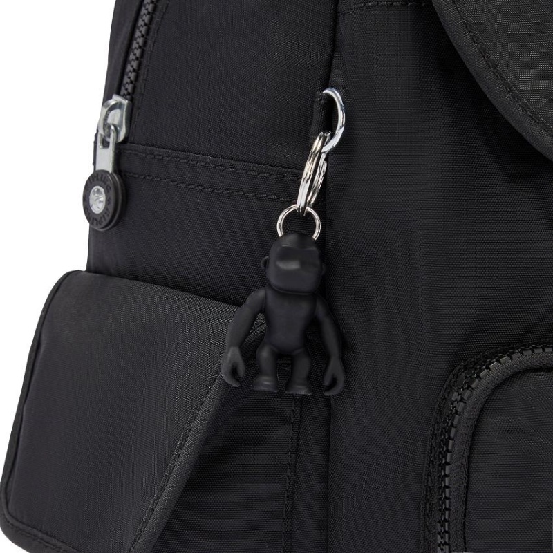 Black Kipling City Pack Fashion Backpacks | UAE-K1200G