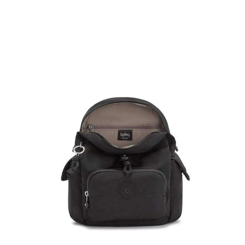 Black Kipling City Pack Mini Fashion Backpacks | UAE-K1204J