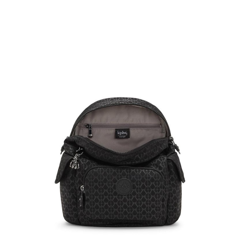 Black Kipling City Pack Mini Fashion Backpacks | UAE-K1213O