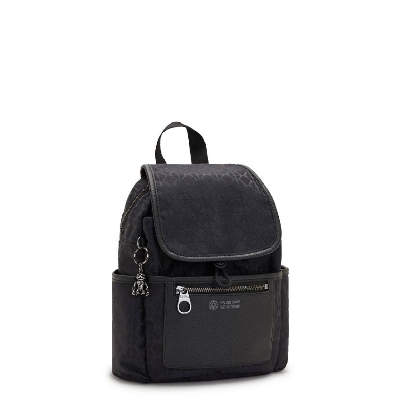 Black Kipling City Pack Mini Fashion Backpacks | UAE-K1215S