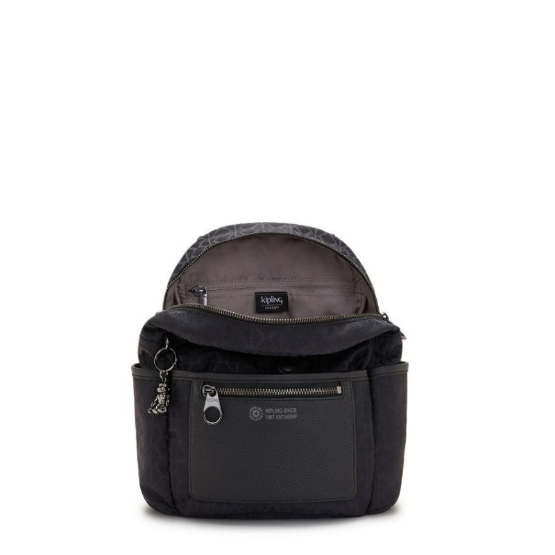 Black Kipling City Pack Mini Fashion Backpacks | UAE-K1215S