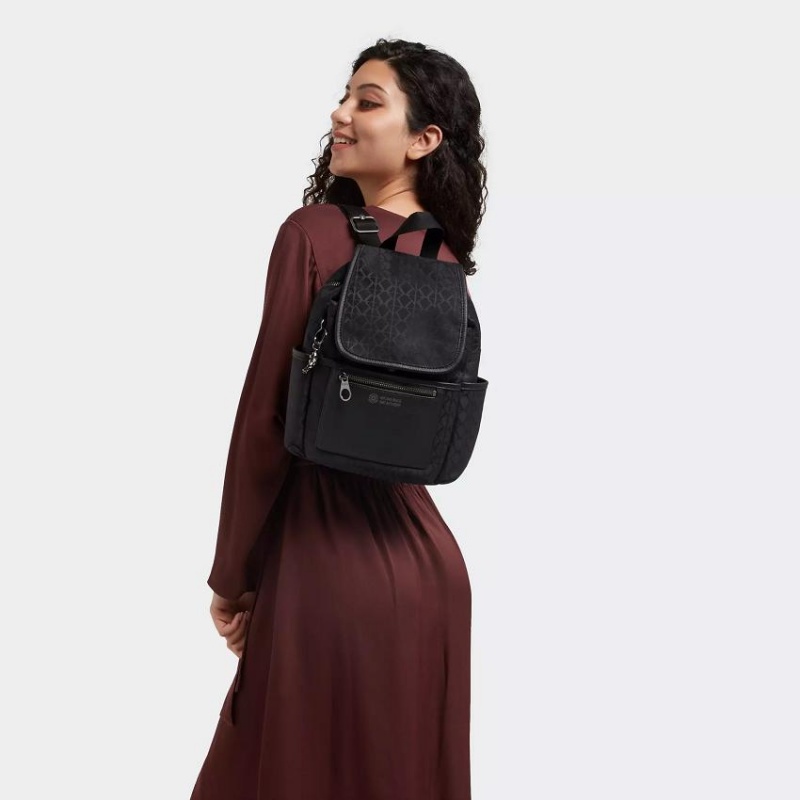 Black Kipling City Pack Mini Fashion Backpacks | UAE-K1215S