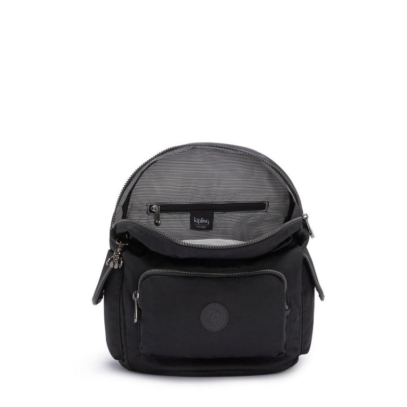 Black Kipling City Pack Small Fashion Backpacks | UAE-K1218J