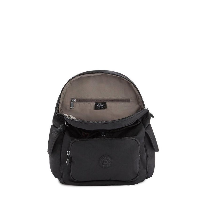 Black Kipling City Pack Small Fashion Backpacks | UAE-K1229S