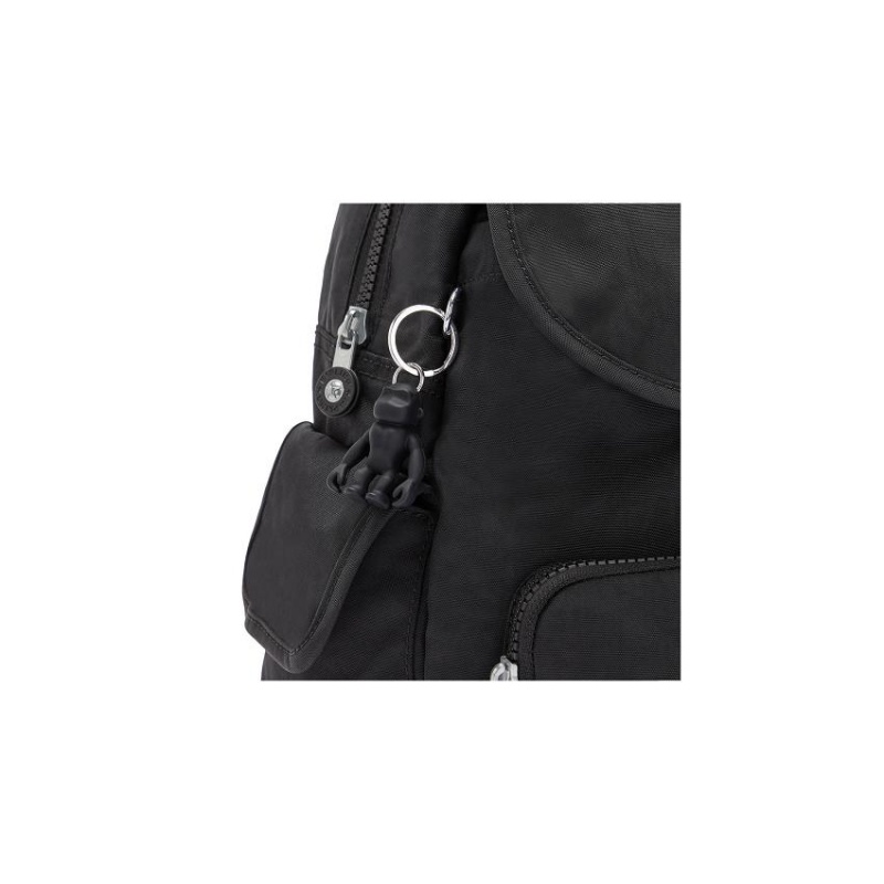 Black Kipling City Pack Small Fashion Backpacks | UAE-K1229S