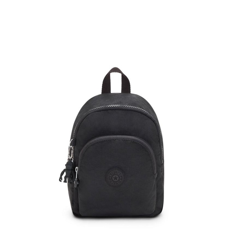 Black Kipling Curtis Compact Travel Backpacks | UAE-K1416P