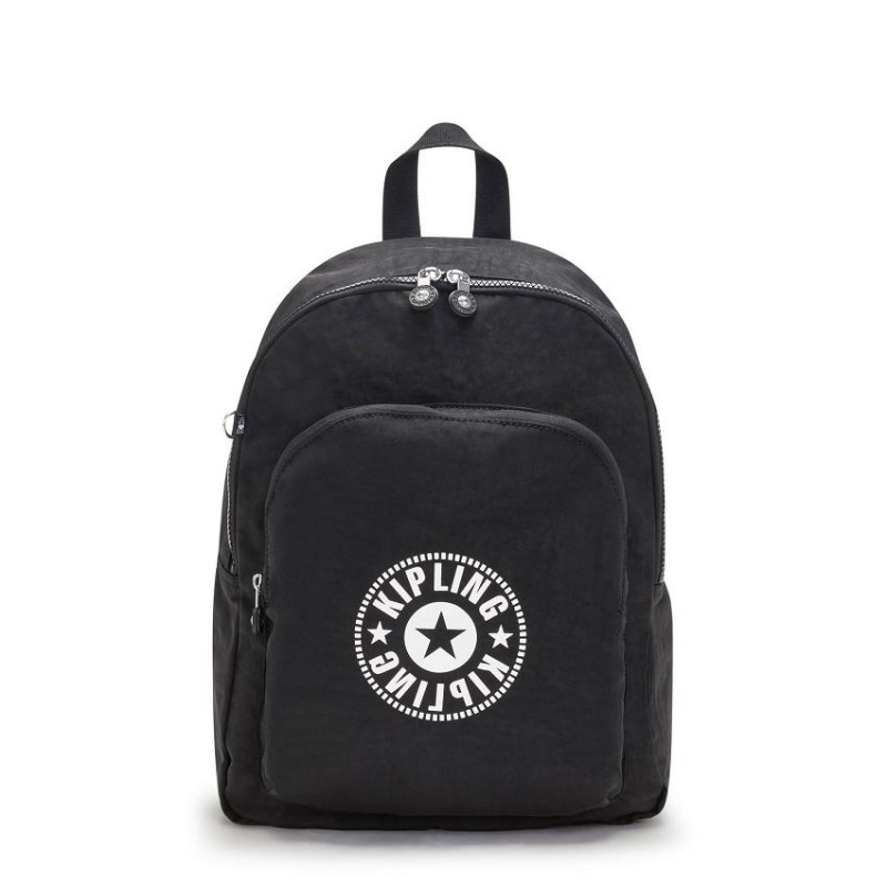 Black Kipling Curtis Medium Travel Backpacks | UAE-K1422F