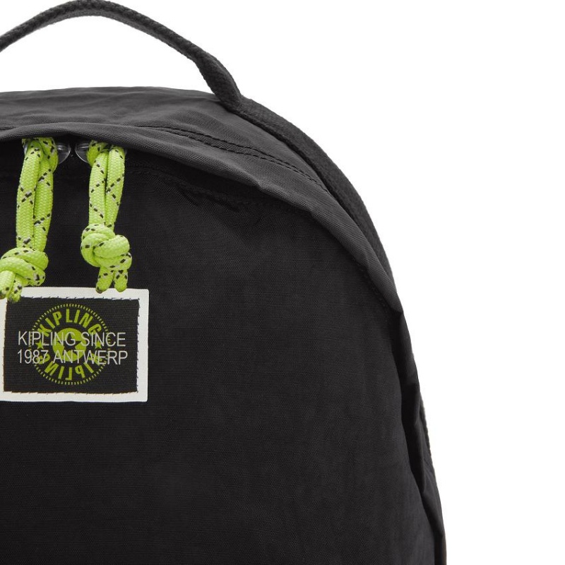 Black Kipling Damien Large Fashion Backpacks | UAE-K1249Q