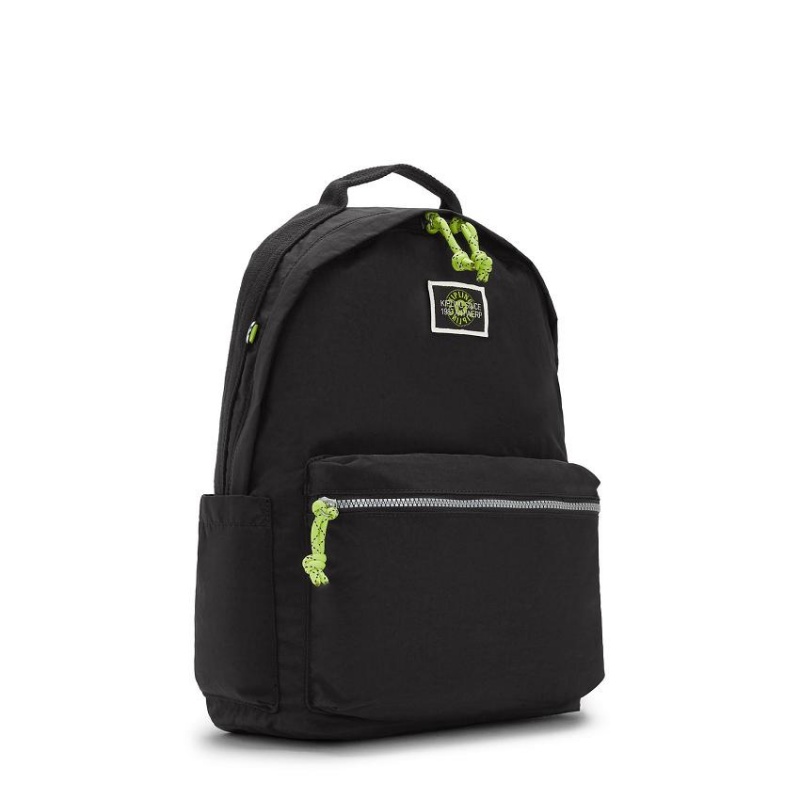 Black Kipling Damien Large Laptop Backpacks | UAE-K1327O