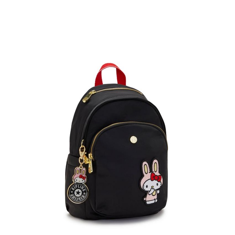 Black Kipling Delia Mini Fashion Backpacks | UAE-K1269N