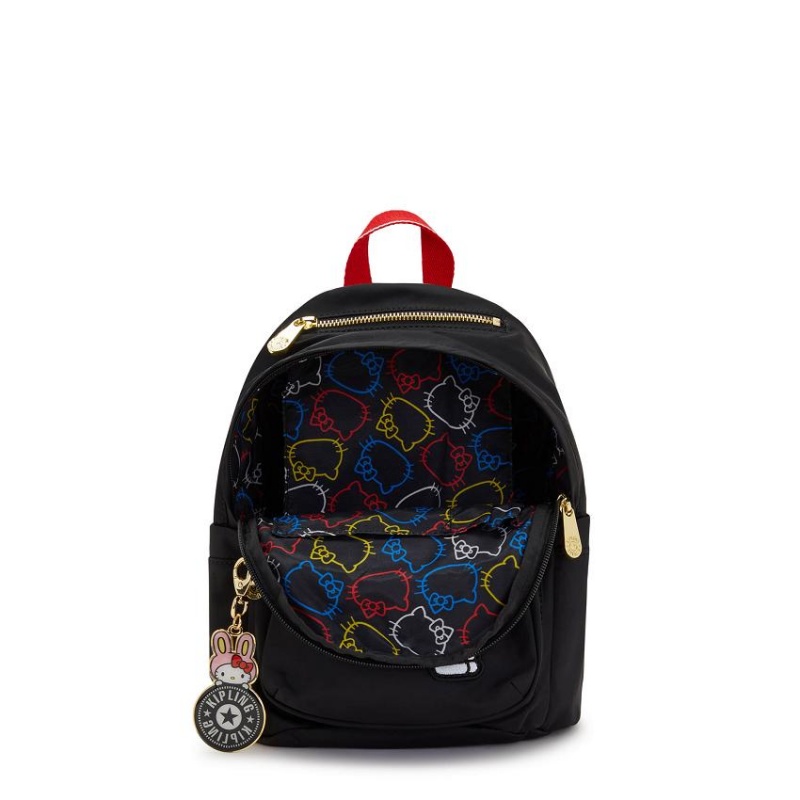 Black Kipling Delia Mini Fashion Backpacks | UAE-K1269N