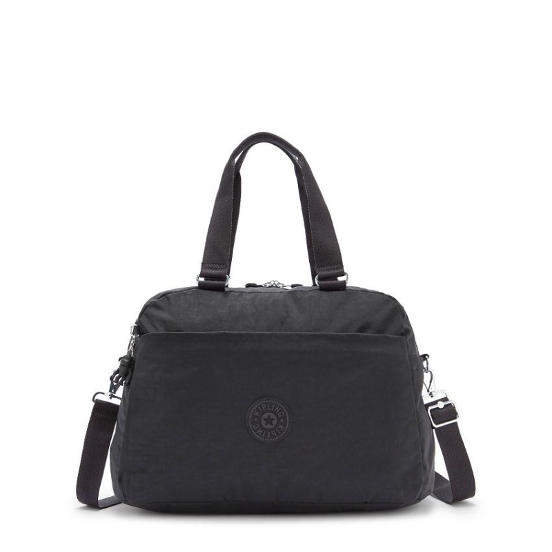 Black Kipling Deny Duffle Bags | UAE-K2029O