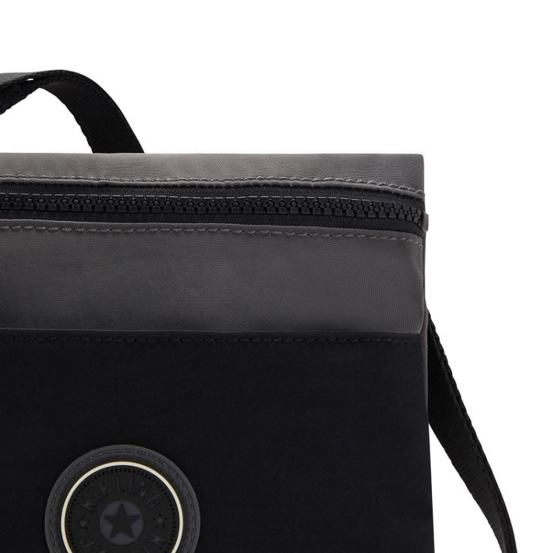 Black Kipling Gib Crossbody Bags | UAE-K1608I