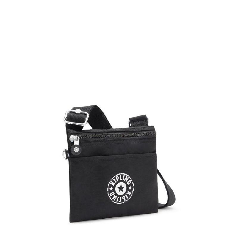 Black Kipling Gib Crossbody Bags | UAE-K1609O