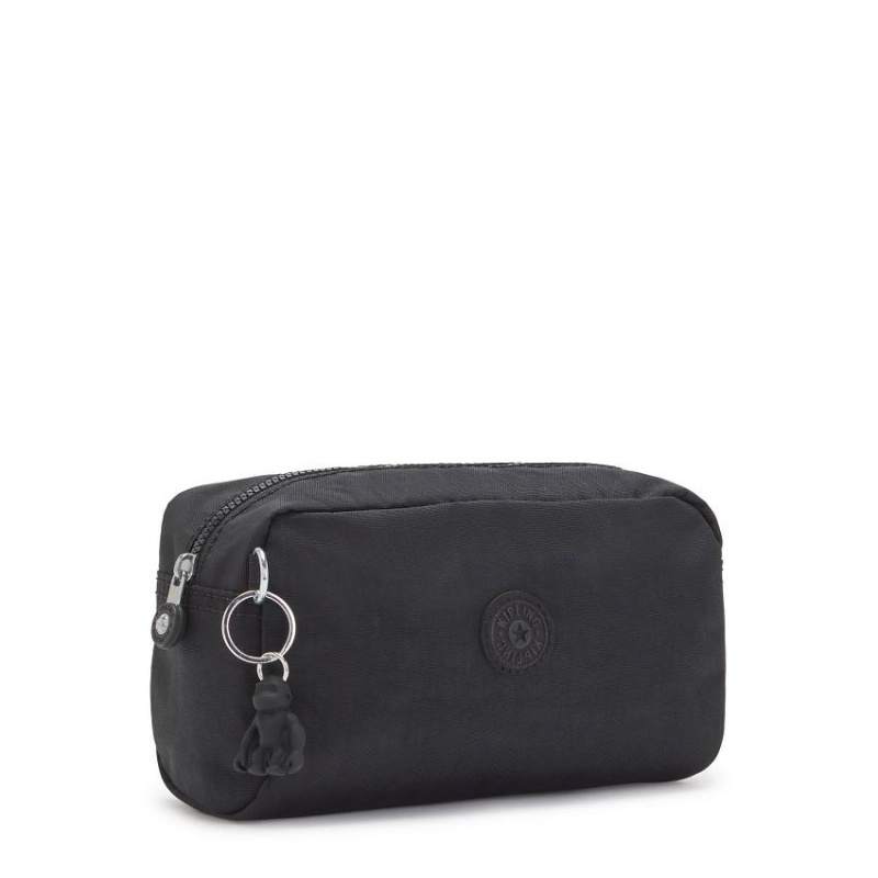 Black Kipling Gleam Makeup Bags | UAE-K1138M