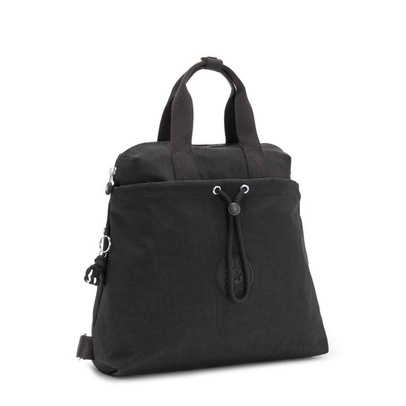 Black Kipling Goyo Medium Fashion Backpacks | UAE-K1280Y