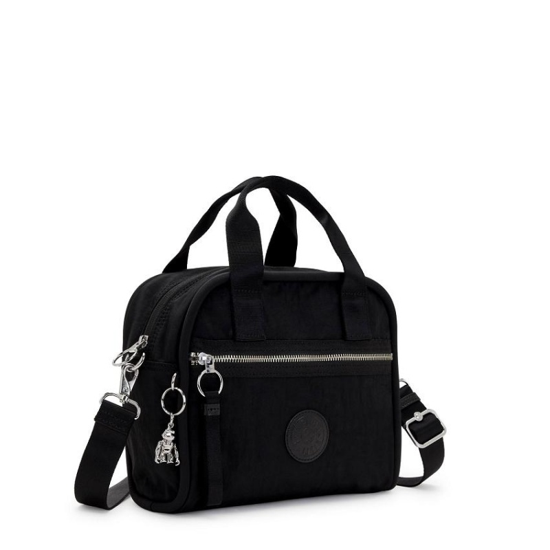 Black Kipling Hadya Shoulder Bags | UAE-K1970B