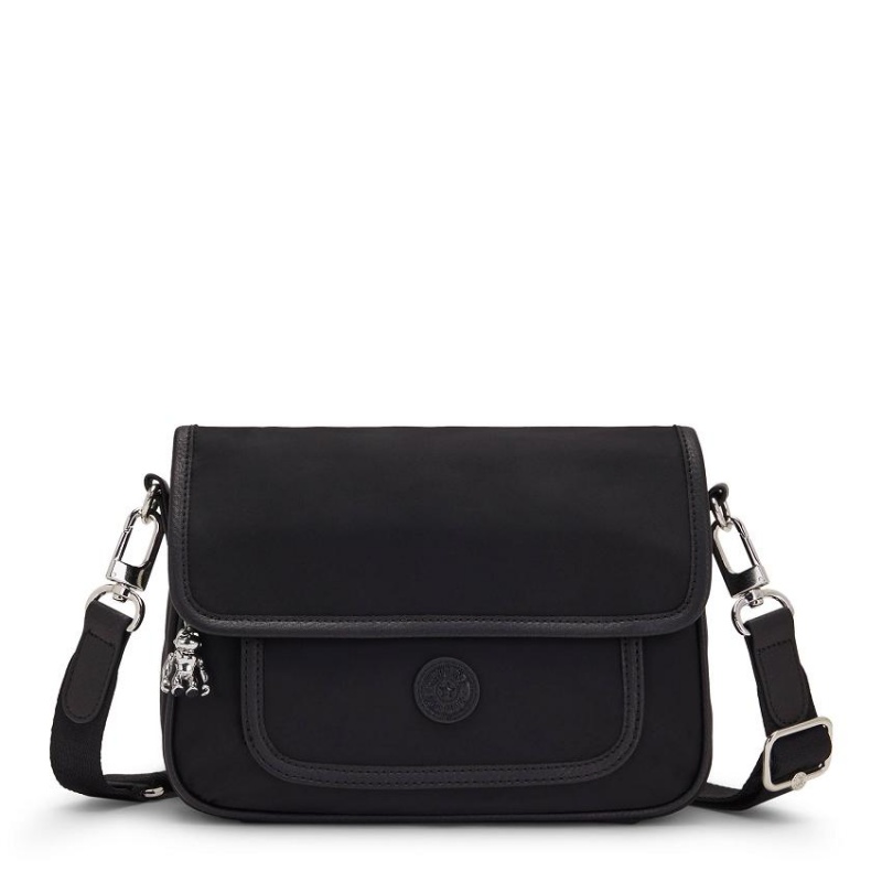 Black Kipling Inaki Crossbody Bags | UAE-K1614J