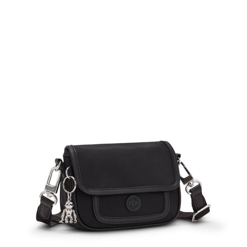 Black Kipling Inaki Small Crossbody Bags | UAE-K1616L