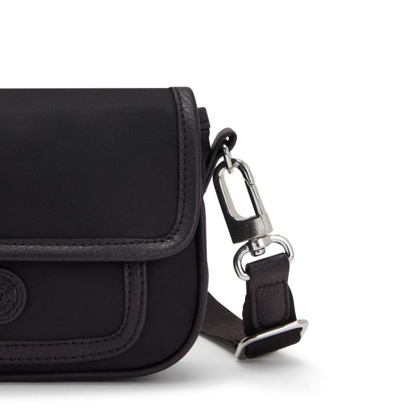 Black Kipling Inaki Small Crossbody Bags | UAE-K1616L