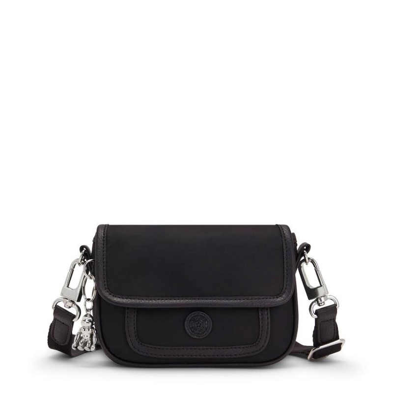 Black Kipling Inaki Small Crossbody Bags | UAE-K1616L