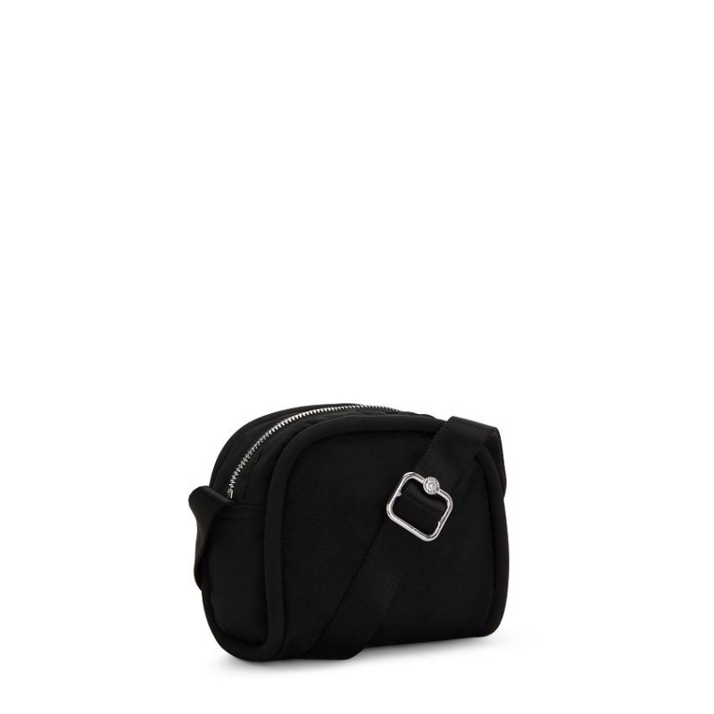 Black Kipling Jesper Crossbody Bags | UAE-K1620B