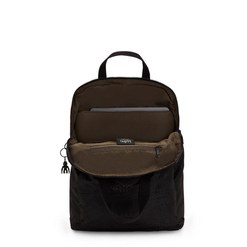 Black Kipling Kazuki Fashion Backpacks | UAE-K1293Q