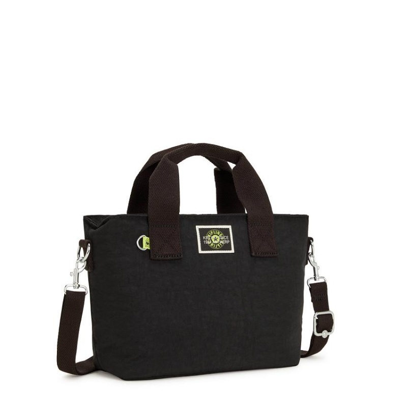 Black Kipling Minta Shoulder Bags | UAE-K1977F