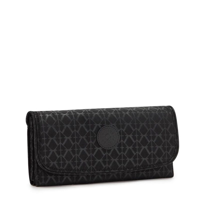 Black Kipling Money Land Wallets | UAE-K1174J