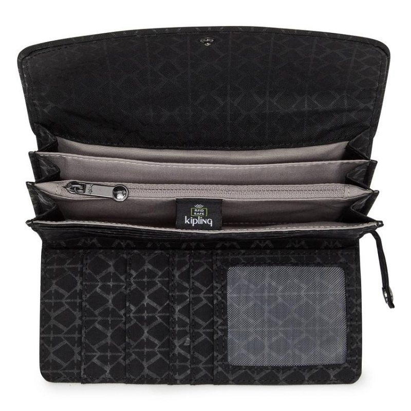 Black Kipling Money Land Wallets | UAE-K1174J