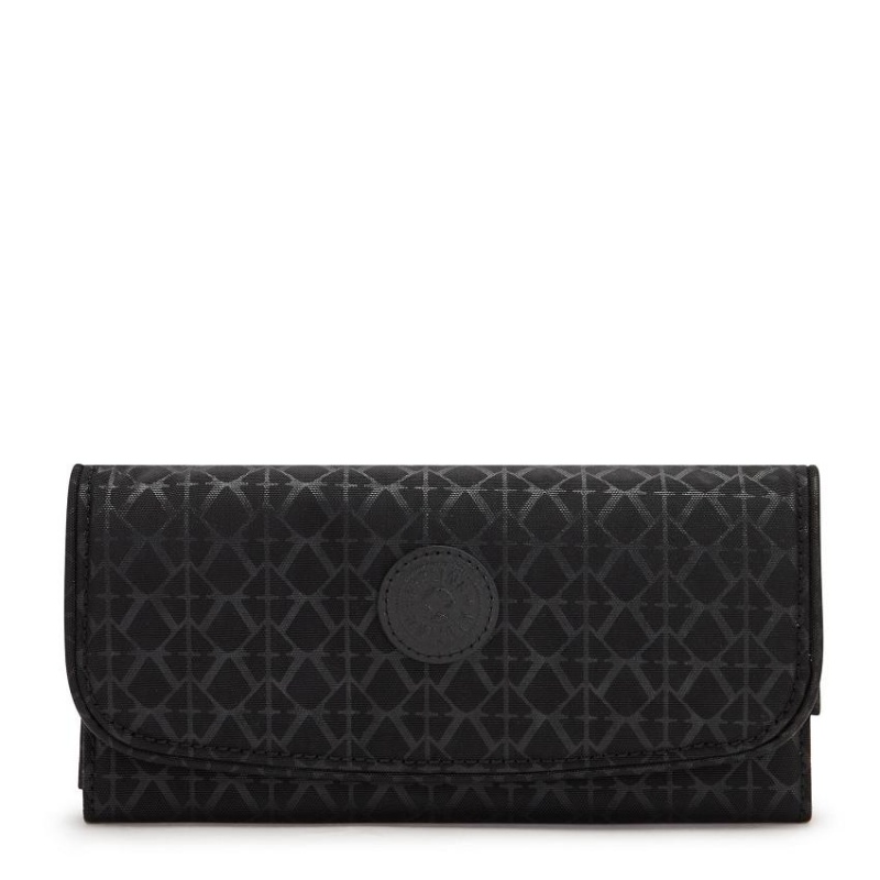 Black Kipling Money Land Wallets | UAE-K1174J