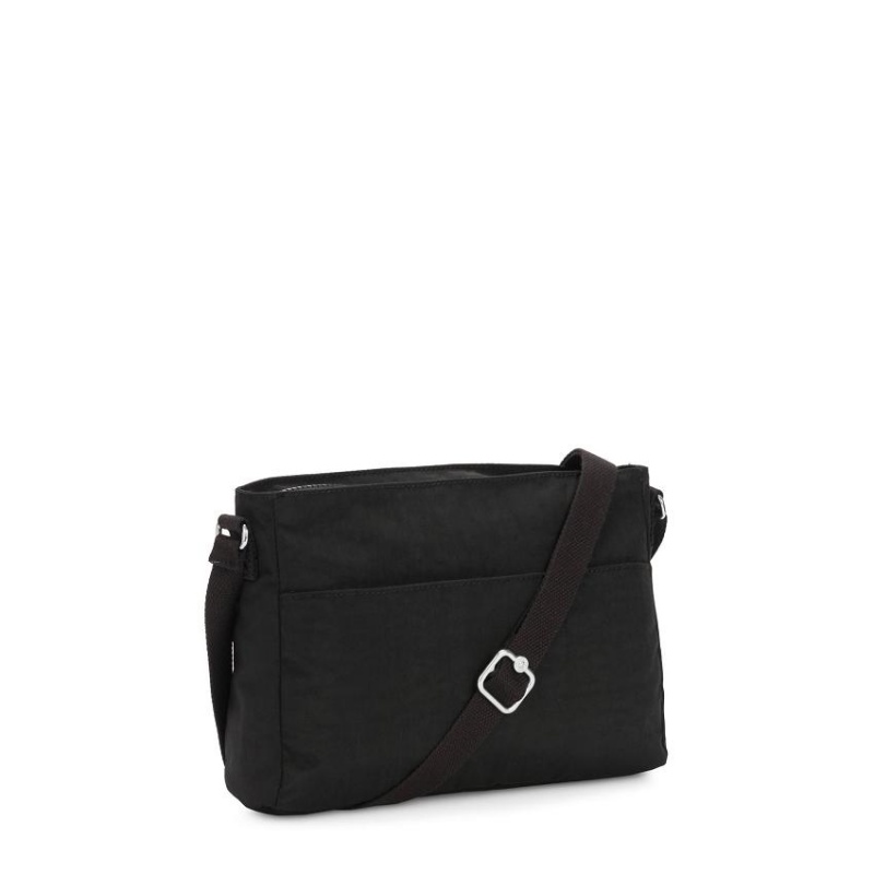 Black Kipling New Angie Crossbody Bags | UAE-K1652I