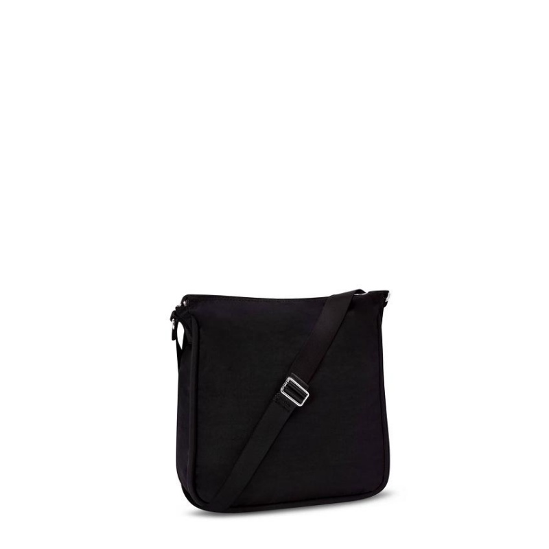 Black Kipling Oswin Shoulder Bags | UAE-K1983U